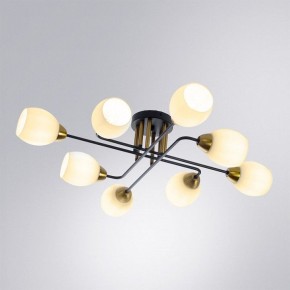 Потолочная люстра Arte Lamp Andrea A8141PL-8BK в Сургуте - surgut.ok-mebel.com | фото 2