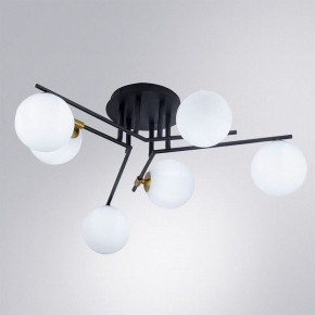 Потолочная люстра Arte Lamp Gemini A2243PL-6BK в Сургуте - surgut.ok-mebel.com | фото 2