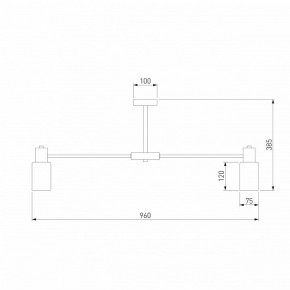 Потолочная люстра Eurosvet Vegga 70160/12 хром Smart в Сургуте - surgut.ok-mebel.com | фото 4