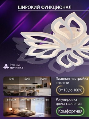 Потолочная люстра Natali Kovaltseva FORTUNA LED LAMPS 81107/6C в Сургуте - surgut.ok-mebel.com | фото 6