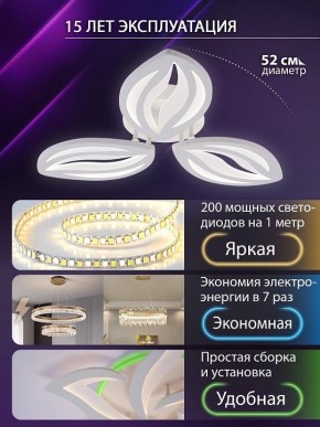 Потолочная люстра Natali Kovaltseva SM LED LAMPS 81456 в Сургуте - surgut.ok-mebel.com | фото 5