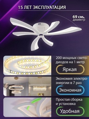 Потолочная люстра Natali Kovaltseva VIO LED LAMPS 81453 в Сургуте - surgut.ok-mebel.com | фото 5