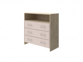PROxSON Комод Varna (ЛДСП Бунратти+ткань Бунратти/Ultra Суфле) 90x40 в Сургуте - surgut.ok-mebel.com | фото