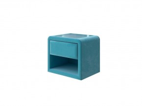 PROxSON Тумба Cube (Ткань: Велюр Shaggy Azure) 52x41 в Сургуте - surgut.ok-mebel.com | фото