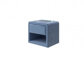 PROxSON Тумба Cube (Ткань: Велюр Shaggy Ocean) 52x41 в Сургуте - surgut.ok-mebel.com | фото