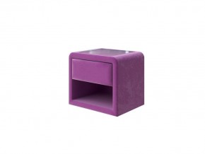 PROxSON Тумба Cube (Ткань: Велюр Shaggy Wine) 52x41 в Сургуте - surgut.ok-mebel.com | фото
