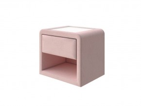 PROxSON Тумба Cube (Ткань: Велюр Ultra Розовый мусс) 52x41 в Сургуте - surgut.ok-mebel.com | фото