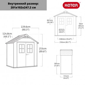 Сарай Окланд 754 (OAKLAND 754) в Сургуте - surgut.ok-mebel.com | фото 2