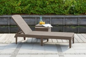 Шезлонг Джайпур (Jaipur Sun lounger) капучино в Сургуте - surgut.ok-mebel.com | фото 2