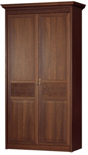 Шкаф 2-х дверный с полками ДСП №181 "Лючия" Дуб оксфорд в Сургуте - surgut.ok-mebel.com | фото