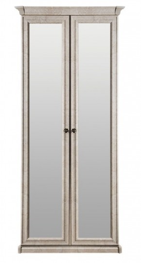 Шкаф 2-х створчатый с Зеркалом Афина (крем корень) в Сургуте - surgut.ok-mebel.com | фото 1