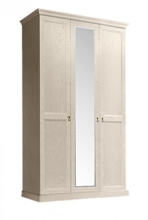Шкаф 3-х дверный (с зеркалом) для платья и белья Венеция дуб седан (ВНШ1/3) в Сургуте - surgut.ok-mebel.com | фото 1