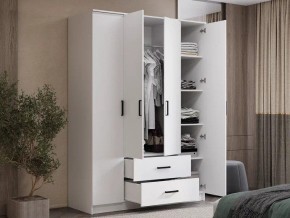 Шкаф 4-х створчатый Титан (белый) в Сургуте - surgut.ok-mebel.com | фото 4