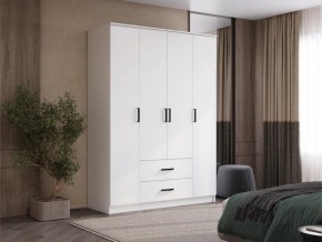 Шкаф 4-х створчатый Титан (белый) в Сургуте - surgut.ok-mebel.com | фото 5