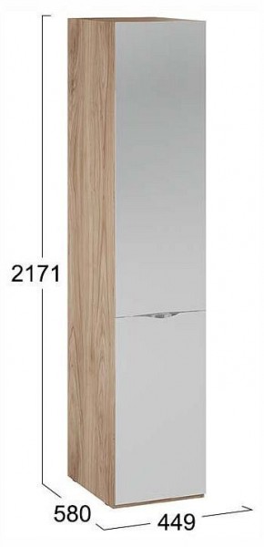 Шкаф для белья Глосс СМ-319.07.002 в Сургуте - surgut.ok-mebel.com | фото 4