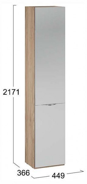 Шкаф для белья Глосс СМ-319.07.012 в Сургуте - surgut.ok-mebel.com | фото 4