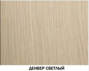 Шкаф для одежды №614 "Инна" Денвер светлый (*без полок) в Сургуте - surgut.ok-mebel.com | фото 2