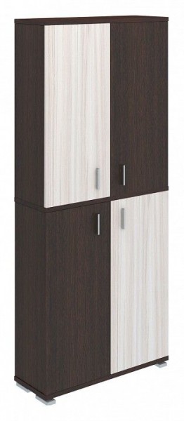 Шкаф книжный Домино ПУ-30-3 в Сургуте - surgut.ok-mebel.com | фото