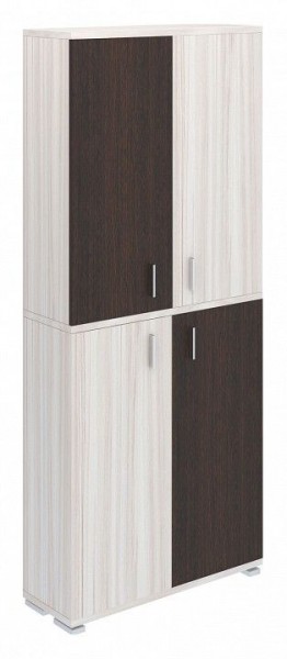 Шкаф книжный Домино ПУ-30-3 в Сургуте - surgut.ok-mebel.com | фото