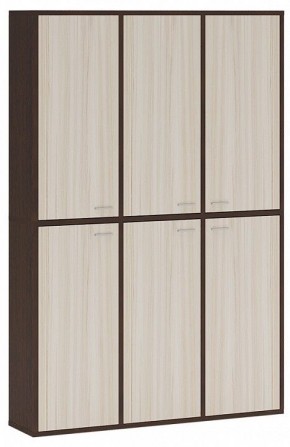 Шкаф книжный Домино СУ(ш3в2)+6ФГ в Сургуте - surgut.ok-mebel.com | фото