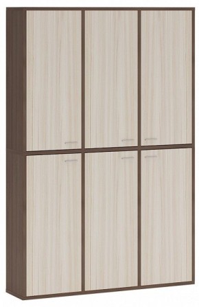 Шкаф книжный Домино СУ(ш3в2)+6ФГ в Сургуте - surgut.ok-mebel.com | фото