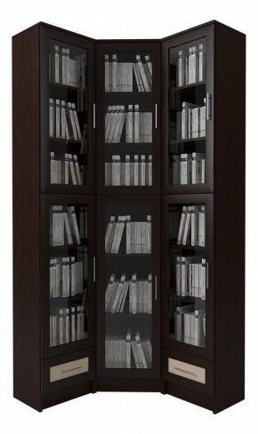 Шкаф книжный Мебелайн-30 в Сургуте - surgut.ok-mebel.com | фото