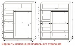 Шкаф-купе 1800 серии SOFT D8+D2+B2+PL4 (2 ящика+F обр.штанга) профиль «Графит» в Сургуте - surgut.ok-mebel.com | фото 7