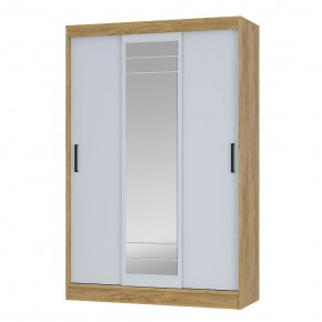 Шкаф-купе Тео ШКК-02 (крафт/белый) в Сургуте - surgut.ok-mebel.com | фото 2