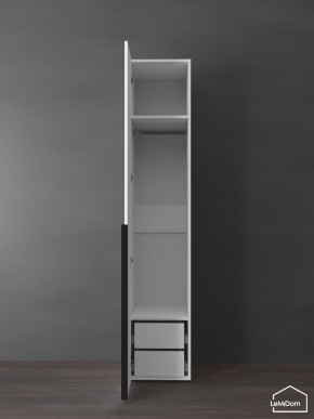 Шкаф Linnea MHR-1-3 2050х400х510 (Белый-М 11.1.2) в Сургуте - surgut.ok-mebel.com | фото 6