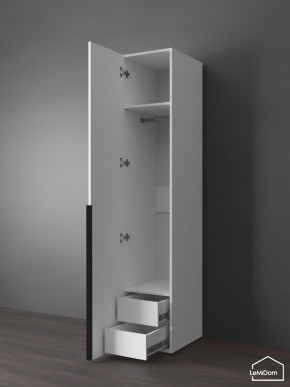 Шкаф Linnea MHR-1-3 2050х400х510 (Белый-М 11.1.2) в Сургуте - surgut.ok-mebel.com | фото 7