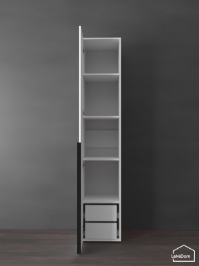 Шкаф Linnea MHR-1-4 2050х400х510 (Белый-М 11.1.1) в Сургуте - surgut.ok-mebel.com | фото 7
