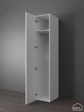 Шкаф Linnea MHR-1PO 2050х400х510 (Белый-М 11.1.2) в Сургуте - surgut.ok-mebel.com | фото 4