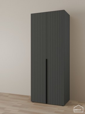 Шкаф Linnea MHR-2 2050х800х510 (Графит-М 11.1.25) в Сургуте - surgut.ok-mebel.com | фото
