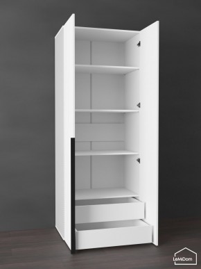 Шкаф Linnea MHR-2-4 2050х800х510 (Белый-М 11.1.2) в Сургуте - surgut.ok-mebel.com | фото 5