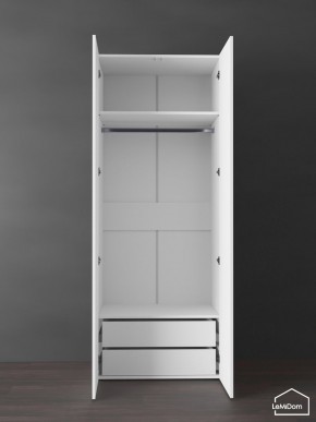 Шкаф Linnea MHR-2PO-3 2050х800х510 (Белый-М 11.1.1) в Сургуте - surgut.ok-mebel.com | фото 4