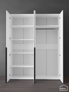 Шкаф Linnea MHR-4-1 2050х1600х510 (Белый-М 11.1.2) в Сургуте - surgut.ok-mebel.com | фото 4
