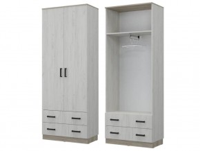 Шкаф «ЛОФТ» для одежды с 2-я ящиками в Сургуте - surgut.ok-mebel.com | фото 1