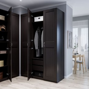 Шкаф МАКС однодверный, цвет Дуб Венге в Сургуте - surgut.ok-mebel.com | фото 4