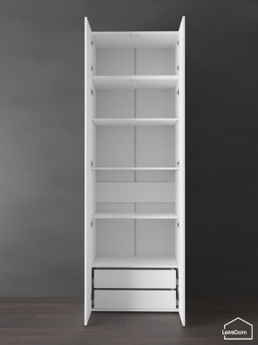 Шкаф с антресолью Linnea MHR-2POA-4 2450х800х510 (Белый-М 11.1.1) в Сургуте - surgut.ok-mebel.com | фото 6