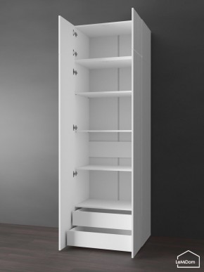 Шкаф с антресолью Linnea MHR-2POA-4 2450х800х510 (Белый-М 11.1.2) в Сургуте - surgut.ok-mebel.com | фото 5