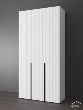 Шкаф с антресолью Linnea MHR-3A-2 2450х1200х510 (Белый-М 11.1.1) в Сургуте - surgut.ok-mebel.com | фото