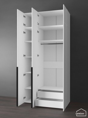 Шкаф с антресолью Linnea MHR-3A-2 2450х1200х510 (Белый-М 11.1.1) в Сургуте - surgut.ok-mebel.com | фото 5