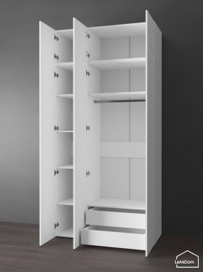 Шкаф с антресолью Linnea MHR-3POA-2 2450х1200х510 (Белый-М 11.1.1) в Сургуте - surgut.ok-mebel.com | фото 5
