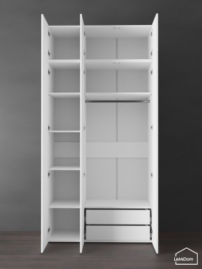 Шкаф с антресолью Linnea MHR-3POA-2 2450х1200х510 (Белый-М 11.1.1) в Сургуте - surgut.ok-mebel.com | фото 6