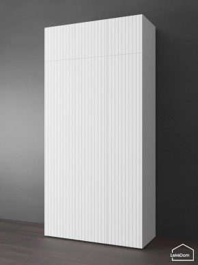 Шкаф с антресолью Linnea MHR-3POA-2 2450х1200х510 (Белый-М 11.1.2) в Сургуте - surgut.ok-mebel.com | фото