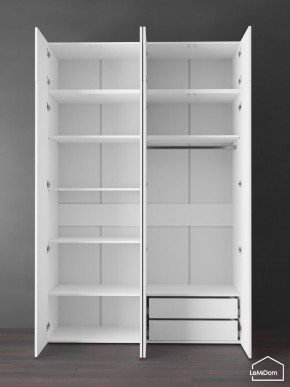Шкаф с антресолью Linnea MHR-4POA-2 2450х1600х510 (Белый-М 11.1.2) в Сургуте - surgut.ok-mebel.com | фото 5