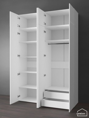 Шкаф с антресолью Linnea MHR-4POA-2 2450х1600х510 (Белый-М 11.1.2) в Сургуте - surgut.ok-mebel.com | фото 6