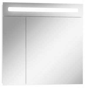 Шкаф-зеркало Аврора 70 с подсветкой LED Домино (DV8007HZ) в Сургуте - surgut.ok-mebel.com | фото