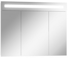 Шкаф-зеркало Аврора 90 с подсветкой LED Домино (DV8011HZ) в Сургуте - surgut.ok-mebel.com | фото