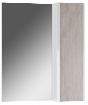 Шкаф-зеркало Uno 60 Дуб серый левый/правый Домино (DU1503HZ) в Сургуте - surgut.ok-mebel.com | фото